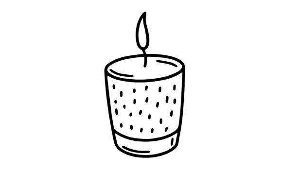 Burning Candle: Graphics for Creative Freebies