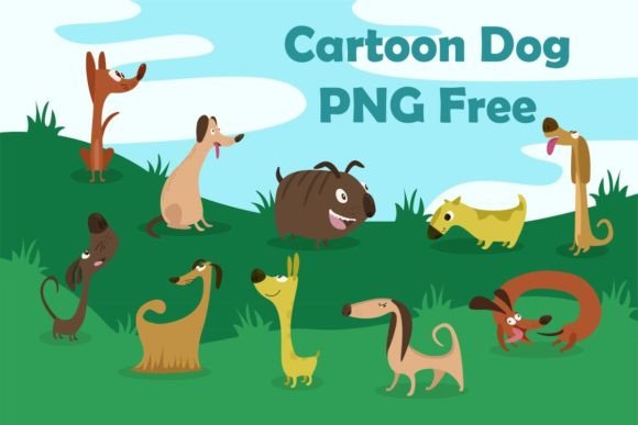 Cartoon Dog PNG Free Graphics