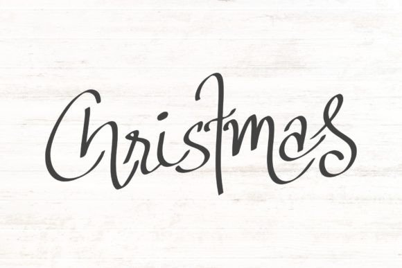 Christmas Word: A Graphics Freebie for Creative Design