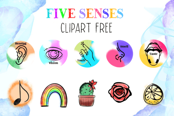 Five Senses Clipart Free Graphics