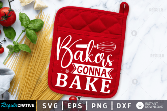 FREE Bakers Gonna Bake Svg Design