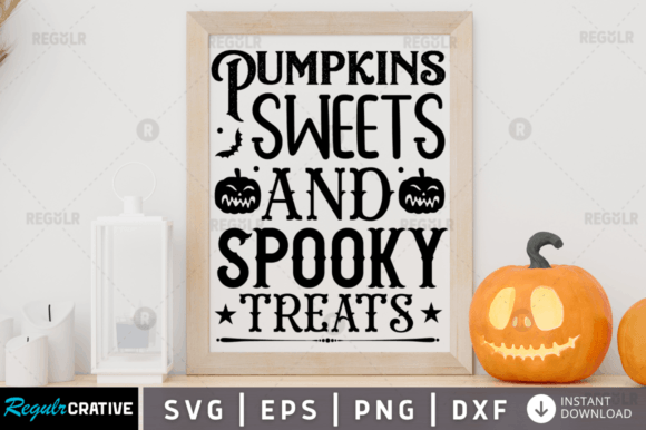 FREE Pumpkins Sweets and Spooky Treats