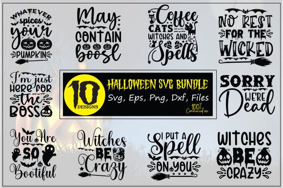Halloween Svg Bundle Commercial Use