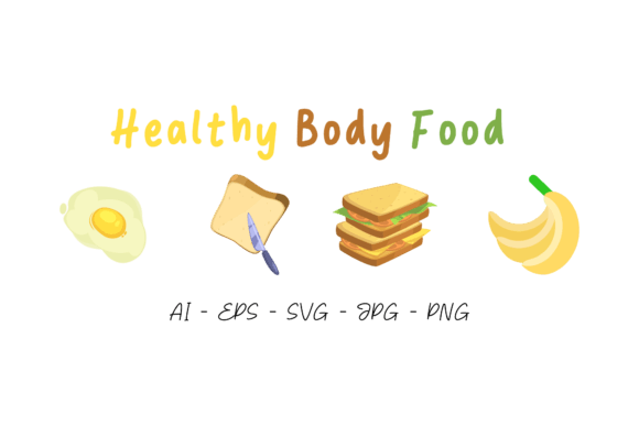 Healthy Body Food Graphics Freebies