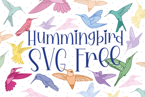 Hummingbird SVG Free Graphics