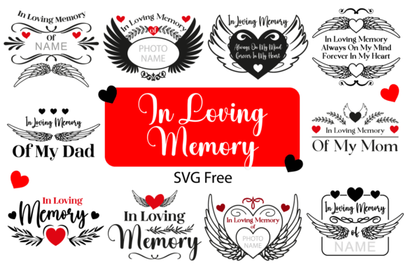 In Loving Memory SVG Free Graphics