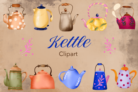 Kettle Clipart Free: Graphics for Real Local Business Branding
