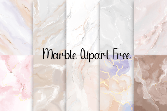 Marble Clipart Free: Graphics for Creative Branding