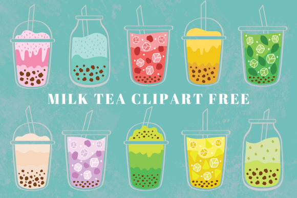 Milk Tea Clipart Free Graphics