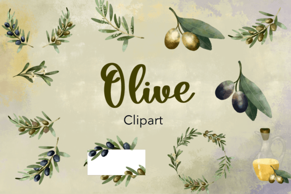 Olive Clipart Free Graphics for Local Business Branding