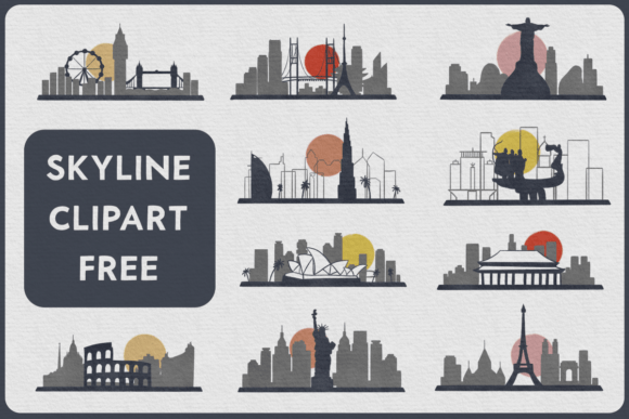 Skyline Clipart Free