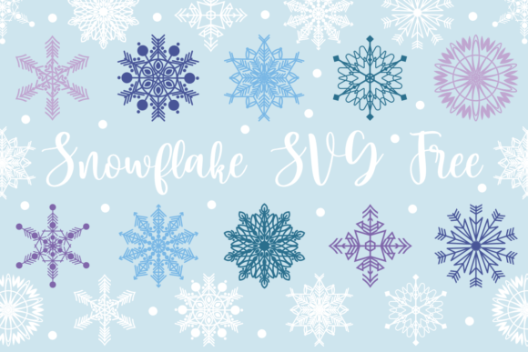 Snowflake SVG Free Graphics for Winter Campaigns