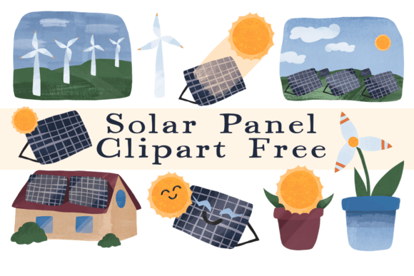Solar Panel Clipart Free Graphics