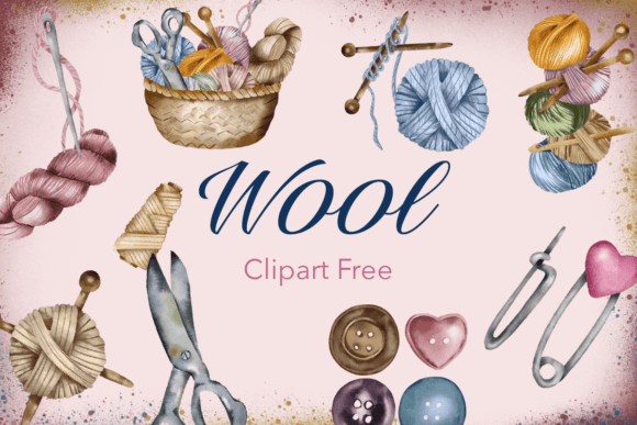 Wool Clipart Free: Graphics for Creative Design